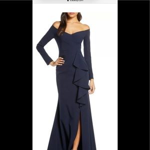 Brand new navy gown